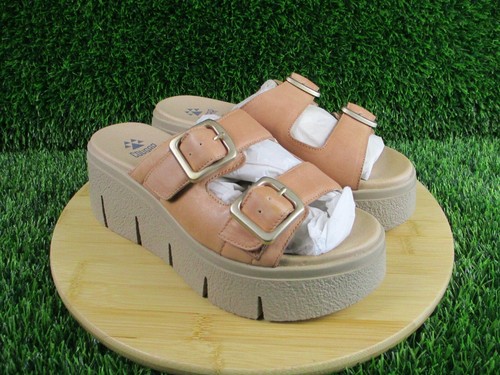 PUMA Sandalo da donna Cougar Astrid nudo plateau taglia 7 nuovi con scatola