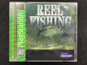 Reel Fishing PS1 Sony PlayStation 1 Video Game RARE - Picture 1 of 14