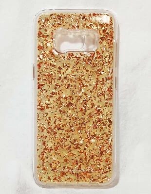 Funda-Mate Karat ORO ROSA para Smartphone Samsung Galaxy S8 Brillo Glamour Foto 1 de 3