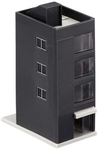 TOMYTEC Tomix N Gauge 4242 Commercial Building A Dark Gray Railway Model NEW - Picture 1 of 6
