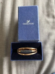Swarovski Cypress Bangle Rose gold-plated Medium Used (122) - Picture 1 of 10