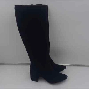 Bamboo Rapid Faux Suede Knee High Boots Various Sizes - Picture 1 of 5