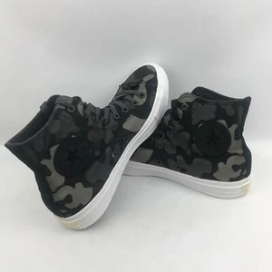 Converse Chuck Taylor All Star II Top Alto 151157C Camuflado Carbón Para Hombre Talla 8 - Imagen 1 de 6