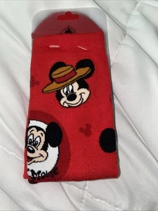 Calcetines adultos Mickey Mouse Through The Years parques Disney nuevos con etiquetas - Imagen 1 de 3
