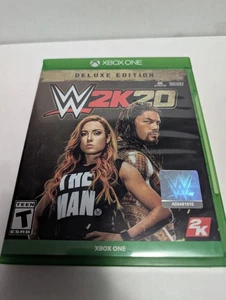 WWE 2K20 Deluxe Edition Microsoft Xbox One Complete Tested - Picture 1 of 3