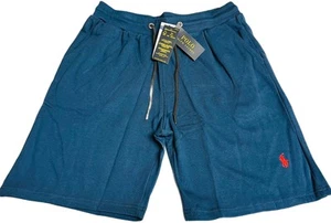 RALPH LAUREN BRAND NEW TWO SIDE POCKETS TERRY SWEAT SHORTS - Picture 1 of 4