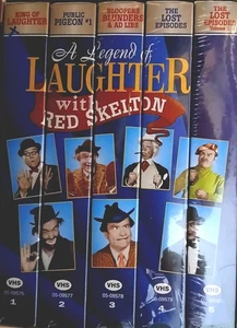 RED SKELTON 5 Compilation VHS Tapes Collection. 5-HRS.8-MIN. Black & White 1997. - Picture 1 of 16