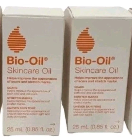 Paquete de 2 aceites hidratantes para el cuidado de la piel Bio-Oil cicatrices y estrías de 0,85 oz cada uno Foto 1 de 1