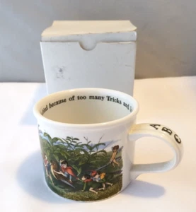 Portmeirion Enchanted Garden Susan William Ellis End Procession Childs Mug 1997 - Picture 1 of 10