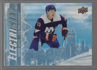 2024-25 Upper Deck Electricity Mathew Barzal #EC-3 New York Islanders - Image 1 of 2