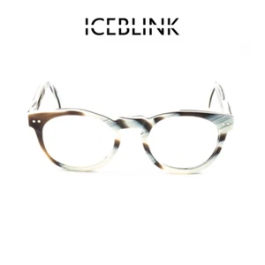 Occhiali da lettura Made in Italy Iceblink #013 Horn 47 23 150 + Hoya Lens - Imagen 1 de 18