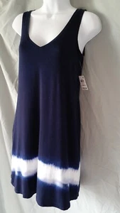 Alfani Blue Nightgown Knee  Sleeveless Size X-Small 34" BUST - Picture 1 of 6