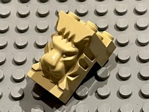 Tête de Lion LEGO Tan Lion Head 30274 / Set 4709 6091 6098 4733 6095 - Imagen 1 de 1