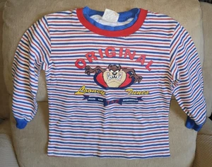 TAZ Rare VINTAGE 90s Tasmanian Devil Looney Tunes Youth Size 4 Warner Bros - Picture 1 of 6