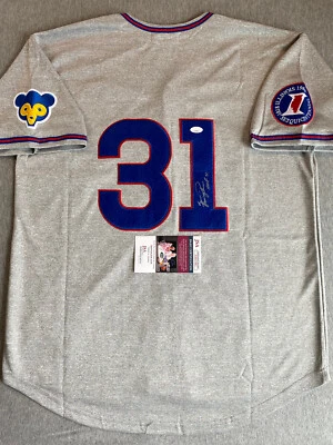 CHICAGO CUBS FERGIE JENKINS SIGNED #31 COOPERSTOWN COLLECTION JERSEY JSA AM67982 - Image 1 of 4