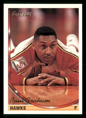 Paul Graham - 1993-94 Topps #217 Gold - Atlanta Hawks - Image 1 of 2