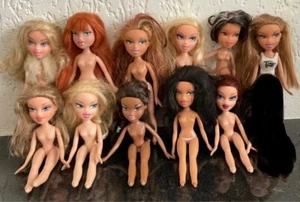11 nude Bratz doll bundle lot used condition TLC Cloe Meygan Jade Yasmin vintage - Bild 1 von 14