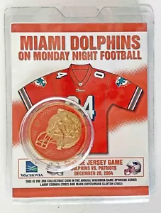 Miami Dolphins on Monday Night Football - Moneda de coleccionista 2004 - Imagen 1 de 2