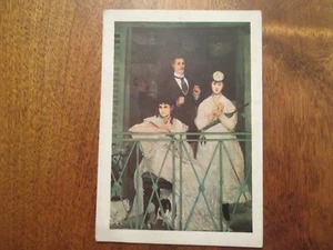 Art Postcard E Manet The Balcony Continental Sized - Picture 1 of 2