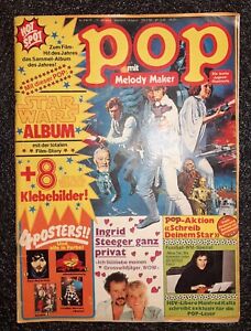 Ano 1978: German Pop Mag:Stars WARS!Fred Mercury ( Queen) Poster . Pa McCartney 