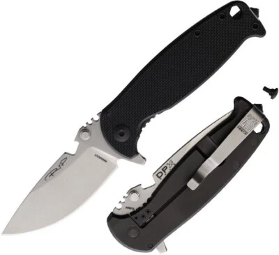 DPx Gear HEST 4.0 Folding Knife 3" CPM MagnaCut Steel Blade Black G10 Handle - Image 1 of 3
