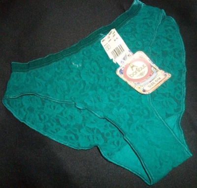 Braguita de bikini Bonjour de corte alto de nailon de encaje de jade de colección 6 M Foto 1 de 4