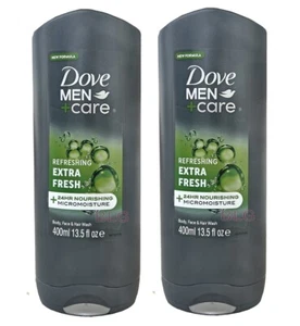 Colomba Uomo+Cura Crema Idratante Extra Fresca Rinfrescante Corpo Viso Capelli 13,5 oz-2Pk - Foto 1 di 2