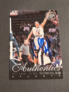 Cal Bowdler Signed 1999 Press Pass Authentics Card Auto Rookie Autograph COA