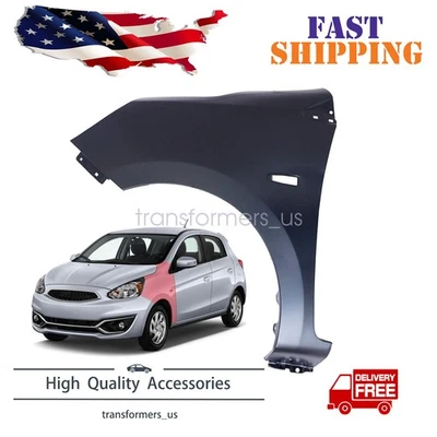 Fender For Mitsubishi Mirage 2014-2020 Front Driver Side 5220G511 - Imagem 1 de 4