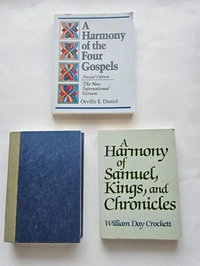 Lot of 3: Harmony of the Gospels (2 books) & Harmony of Samuel Kings Chronicles - Imagen 1 de 13