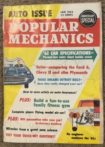 Popular Mechanics Magazine January 1962 Edition - Picture 1 of 1