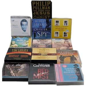 Unabridged Audiobook Bundle x 13 General Fiction Audio 117 CD 134 Hrs - Picture 1 of 18