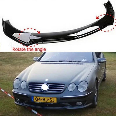 For Benz CL55 CL500 1999-2006 Front Bumper Lip Spoiler Splitter Diffuser Set US - Imagem 1 de 4