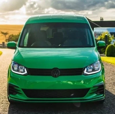 🔥VW CADDY 2010 - 2015 DYNAMIC LED DRL SEQUENTIAL INDICATOR HEADLIGHTS HEADLAMPS - Image 1 of 4