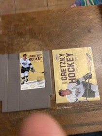 Wayne Gretzky's Hockey w/Manual White Jersey Variant NES Nintendo