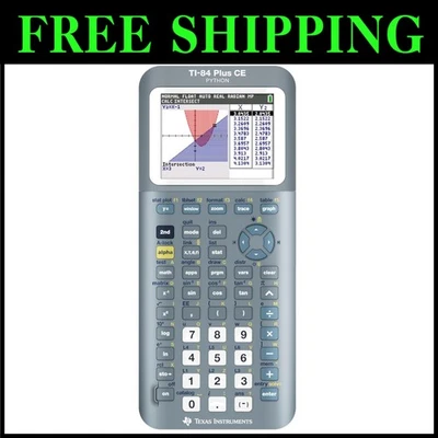 Color Screen TI-84 Plus  Calculator Fractal Frost - Image 1 of 4