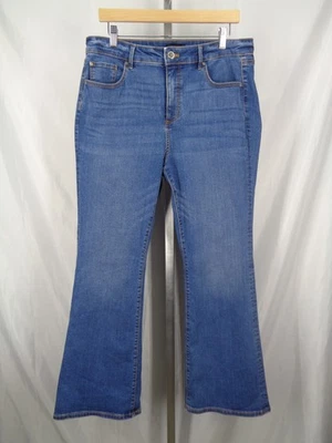 Ann Taylor Mid Rise Curvy Boot Jeans Size 14P New - Image 1 of 4