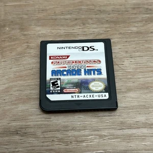 KONAMI CLASSICS Arcade Hits (Nintendo DS) Time Pilot Contra Scramble Rare TESTED - Picture 1 of 2