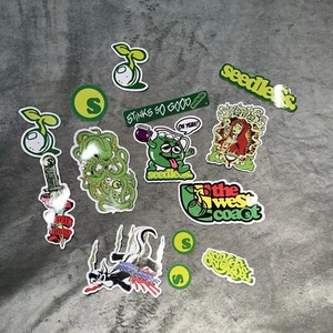 seedleSs Clothing Company Multi Pack Stickers Decals - Picture 1 of 12