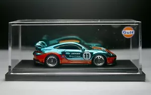 Hot Wheels Porsche GT3 Blue Spectraflame Custom W/ display Case - Picture 1 of 5