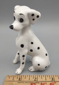 Vintage Disney 101 Dalmations Dalmation Dog Ceramic Figurine Japan - Picture 1 of 4