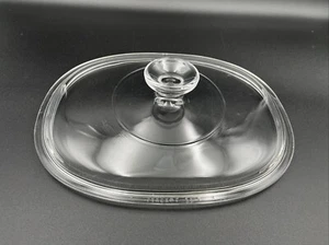 Pyrex F12C Replacement Oblong Glass Lid for Corning Ware F12B Casserole - Picture 1 of 7