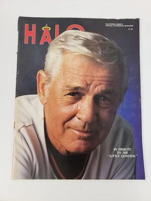 1988 California Angels HALO Official Scorebook Magazine - Gene Mauch - Image 1 of 4