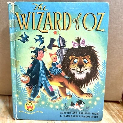 The Wizard of Oz, L Frank Baum, Tom Sinnickson, Wonder Books, 1951 Foto 1 de 4
