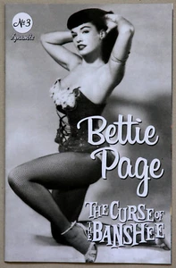 Bettie Page Curse of the Banshee #3 Photo Variant E - Dynamite - Stephen Mooney - Imagen 1 de 2