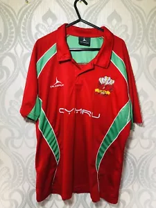 Wales cmru rugby shirt 2019 grand slam olodun size uk XL mens - Picture 1 of 7
