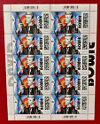 Briefmarken 10er Bogen David Bowie Godfather Popmusik Pop Space Oddity  2022