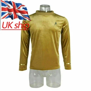 For The Original Series Captain Kirk Pike Shirts Uniform Starfleet Tops Costumes - Picture 1 of 10