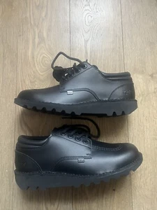 Kickers Men's Lo Padded Shoes Size 9.5 Uk Mens School Style - Picture 1 of 15