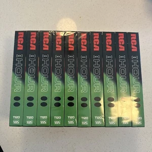 RCA VHS TAPES 20 PACK BRAND NEW T-120 6 Hour Premium Hi-Fi Stereo *NEW* Sealed! - Picture 1 of 4